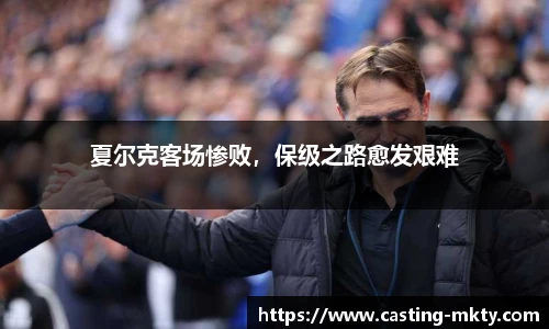 夏尔克客场惨败，保级之路愈发艰难